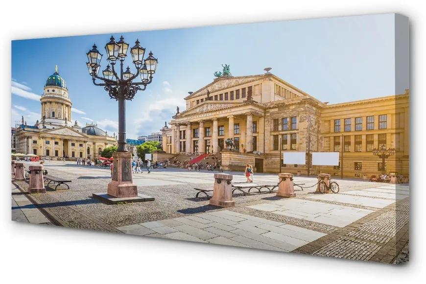 Obraz na plátne Nemecko Cathedral Square Berlin 120x60 cm