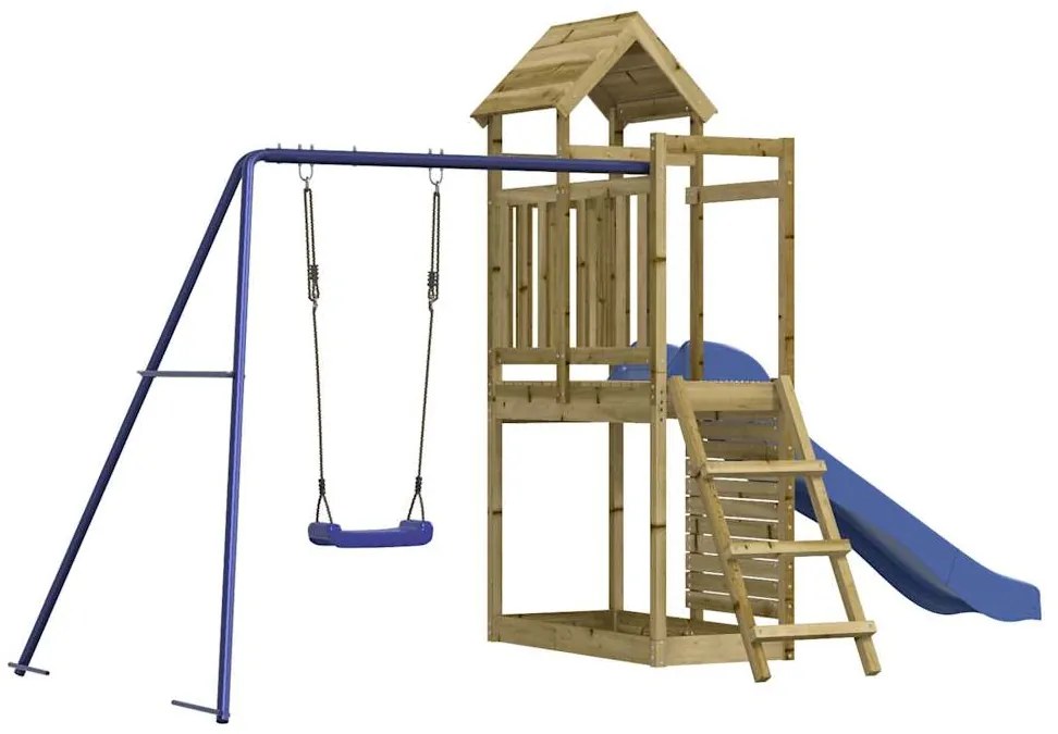 Vonkajšia súprava na hranie impregnovaná borovica