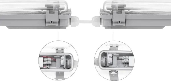 Technické žiarivkové svietidlo LIMEA T8 1xG13/20W/230V IP65 120cm