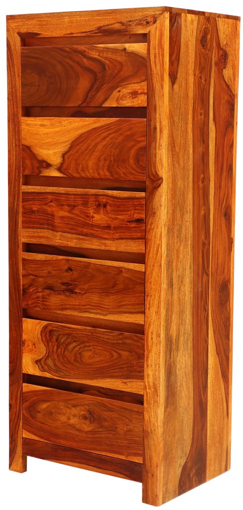 furniture-nabytek.cz - Komoda z masívneho dreva palisander 60x40x150cm
