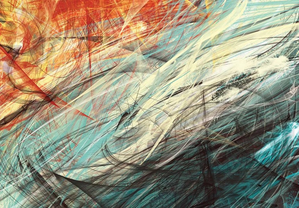Fototapeta - Abstrakcia pastelová (152,5x104 cm)