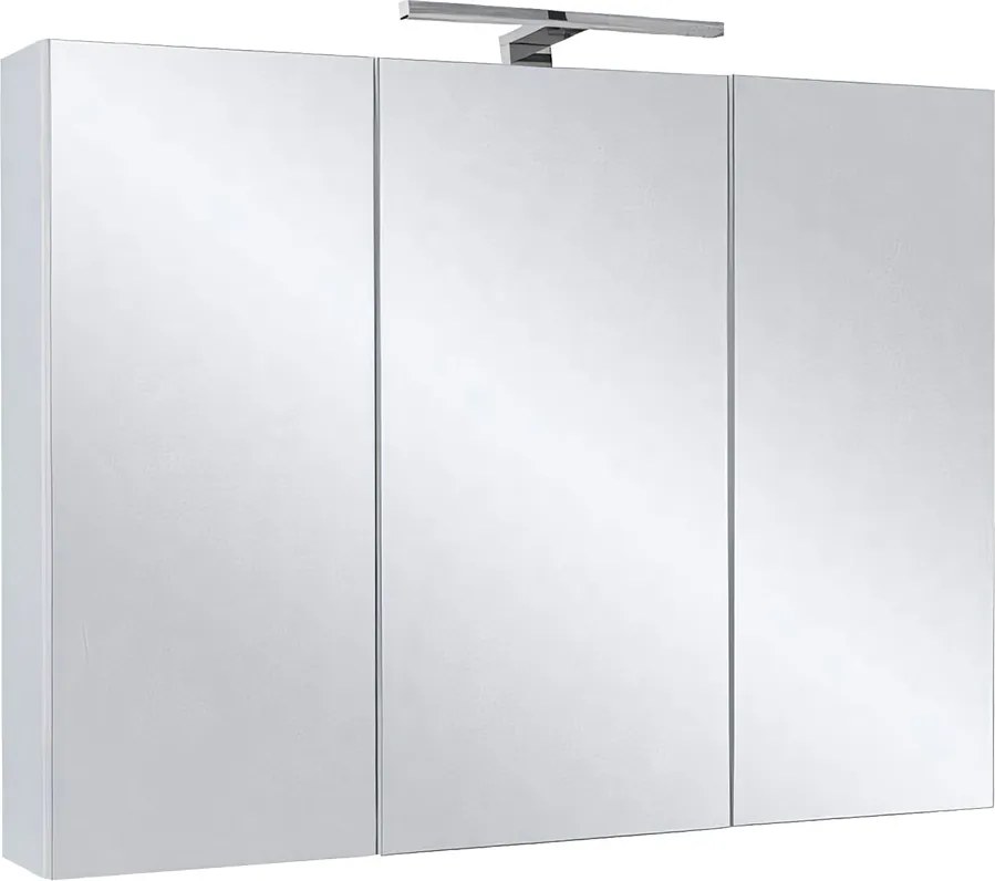 Comodo Zrkadlová skrinka Ticino 80 ZS LED-CR s osvetlením Any LED 30 CR, chróm
