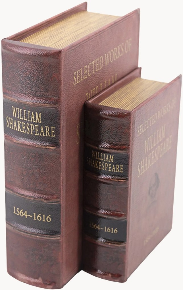 Úložné škatuľe William Shakespear, 2 ks