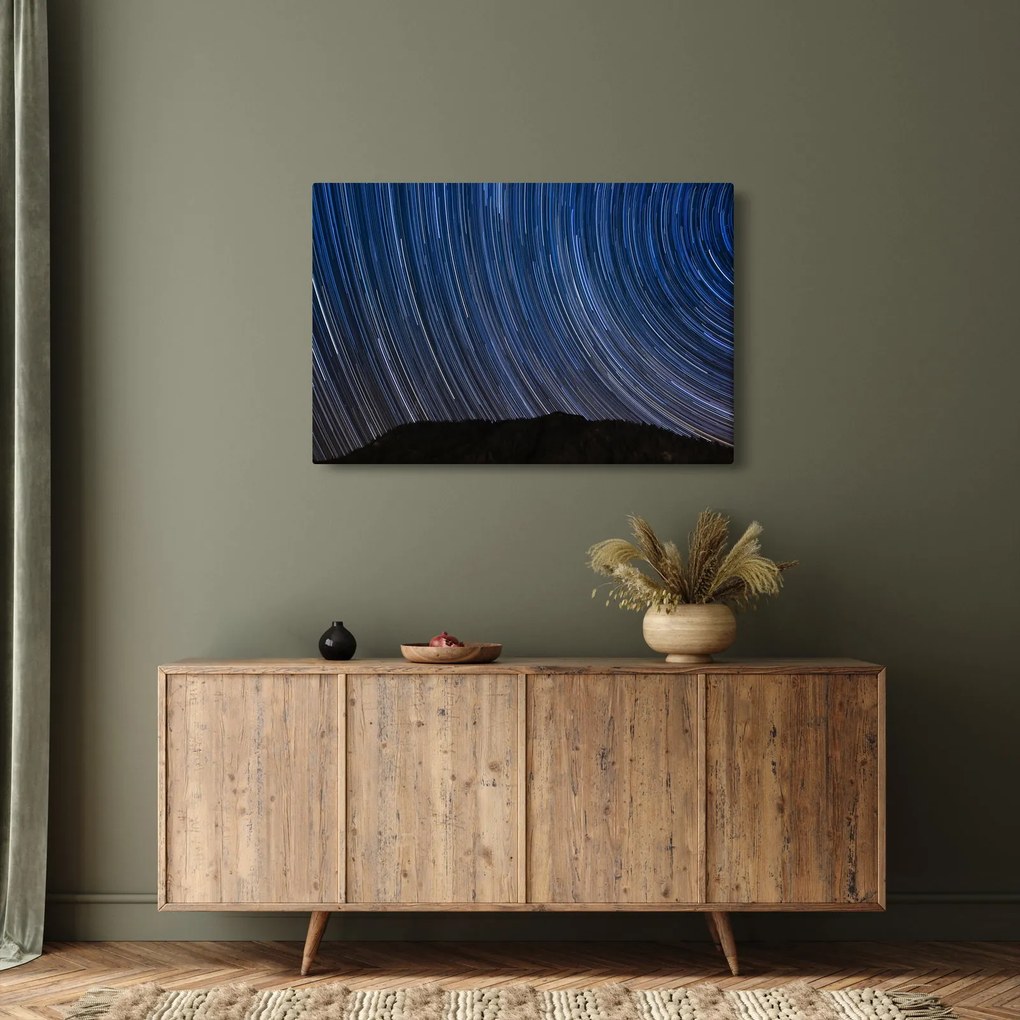Obraz nočných hviezd a oblohy (90x60 cm)