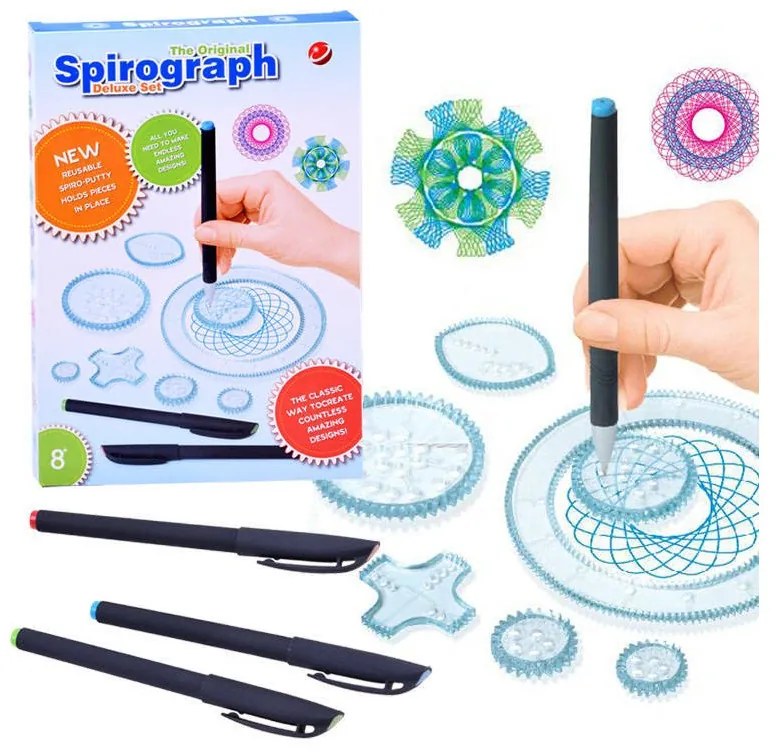 049460 DR Kreatívna sada pre deti - SPIROGRAPH DELUXE