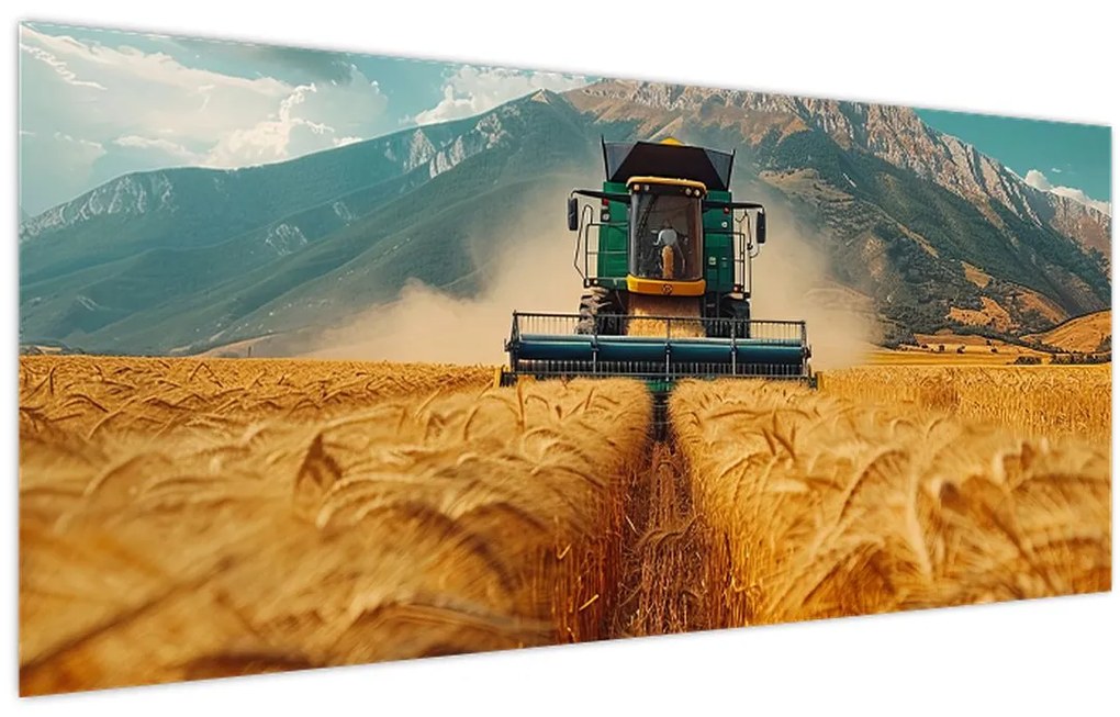 Obraz - Poľnohospodár (120x50 cm)