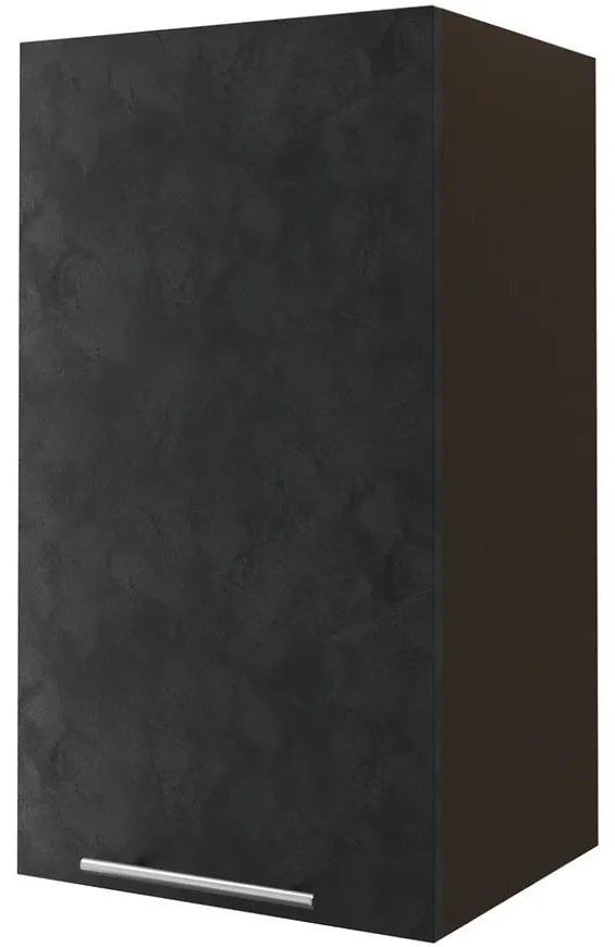 Skrinka do kuchyne Malmo Ares black W2/40  lava