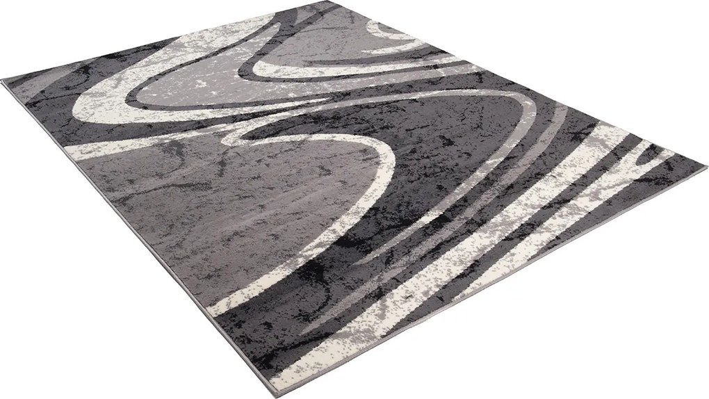 TA Koberec 2640A TMAVO SIVÁ LACNÁ PP CRM Rozmer: 160x210 cm