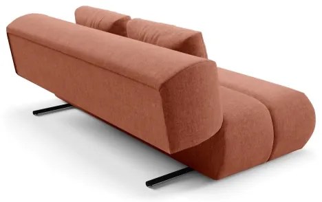 Rozkladacia trojmiestná pohovka FANO hnedá