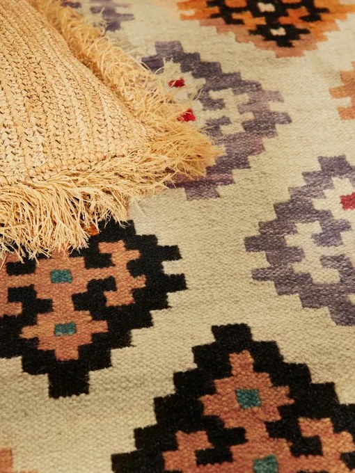 Koberec Hanse Home Kamal Kian krémový / viacfarebný
