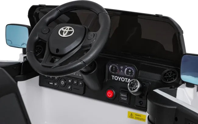Elektrické autíčko Toyota Land Cruiser PRADO biele