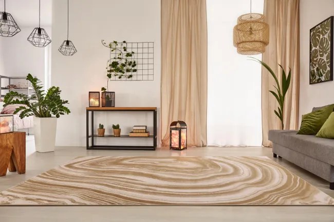 Koberec Agnella Isfahan Almo svetlobéžový