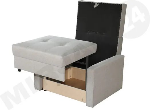 Kreslo Clivia Lux I, Dostupné poťahy: Nazar 225.05