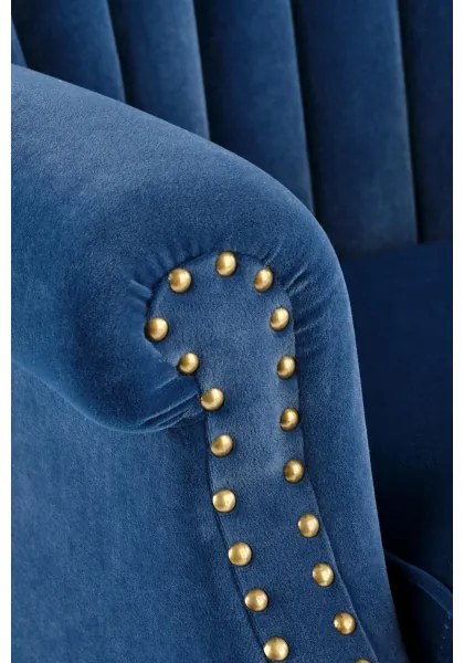 Kreslo CLARUS tmavomodré