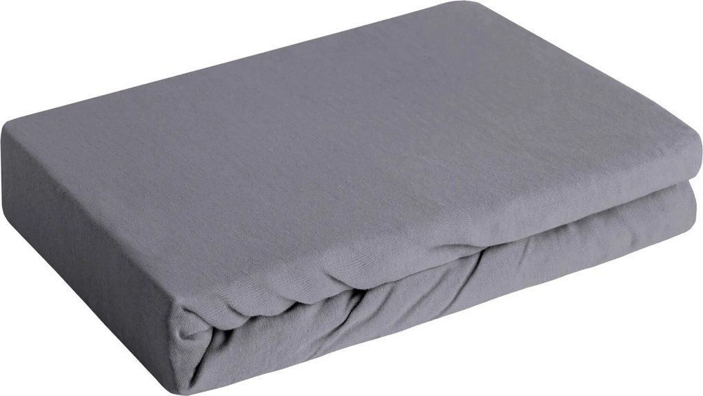 JERSEY PRESTIERADLO JERSEY3 90X200 CM TMAVOSIVÉ