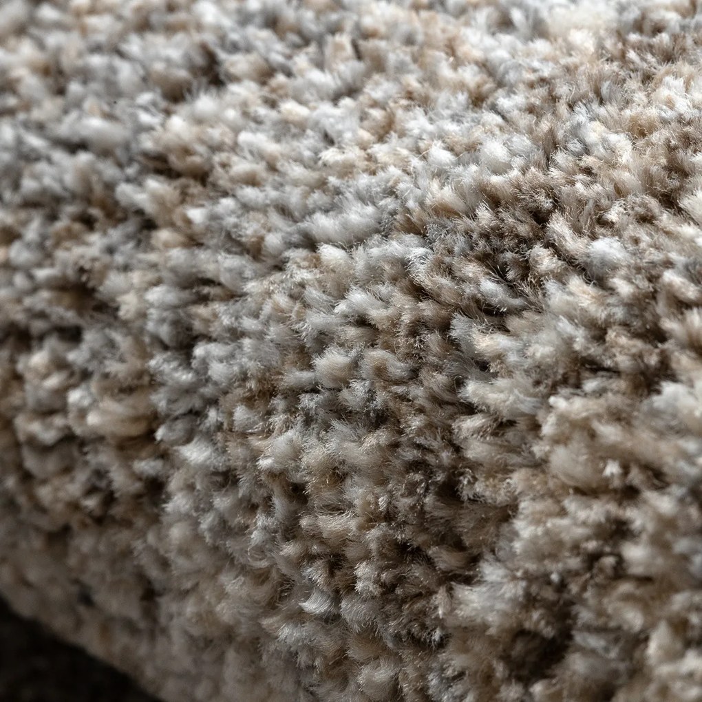 Dywany Łuszczów, Kusový koberec Fusion 9617 dark grey/brown, 160x220, šedá, kancelária