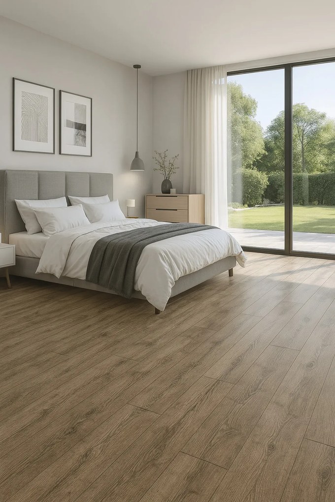 Beaulieu International Group, PVC podlaha - lino Polo 2122, na mieru, šíře 3m,4m, hnedá, pena, detská izba