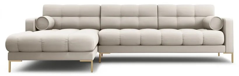 Béžová rohová pohovka (ľavý roh) Bali – Cosmopolitan Design