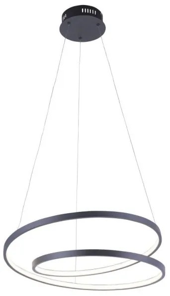 Paul Neuhaus 2472-18 - LED Stmievateľný luster na lanku ROMAN LED/30W/230V čierna