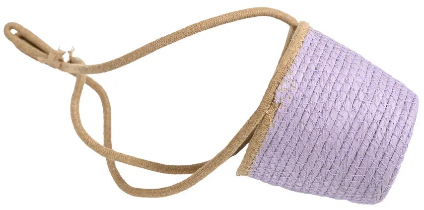 Závesný kvetináč TRIPOLIS 16 cm - viac farieb Farba: Fialová