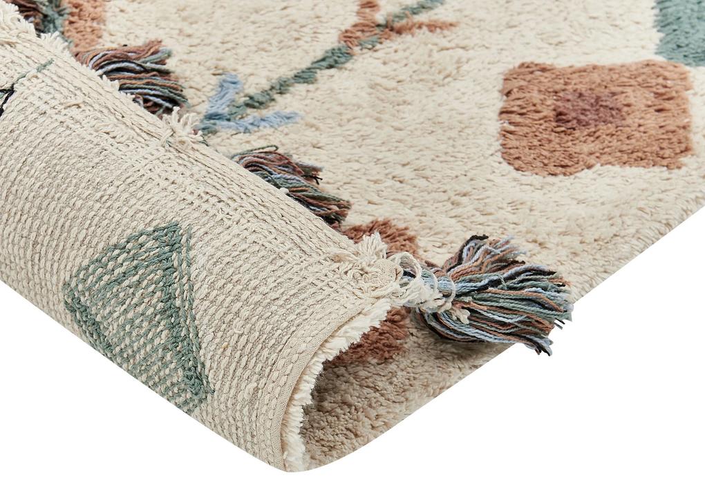 Bavlnený koberec 160 x 230 cm viacfarebný ESKISEHIR Beliani