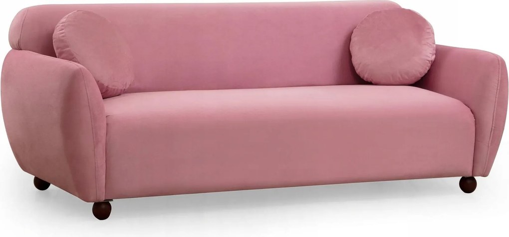 Pohovka trojsedačka Edoletta (ružová)