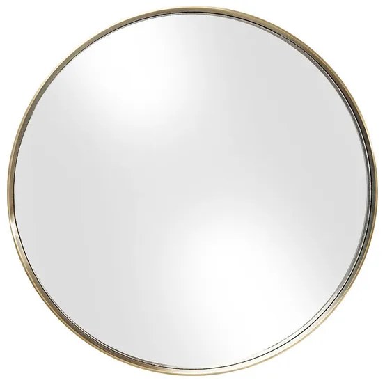 Curve Round zrkadlo zlaté Ø60 cm