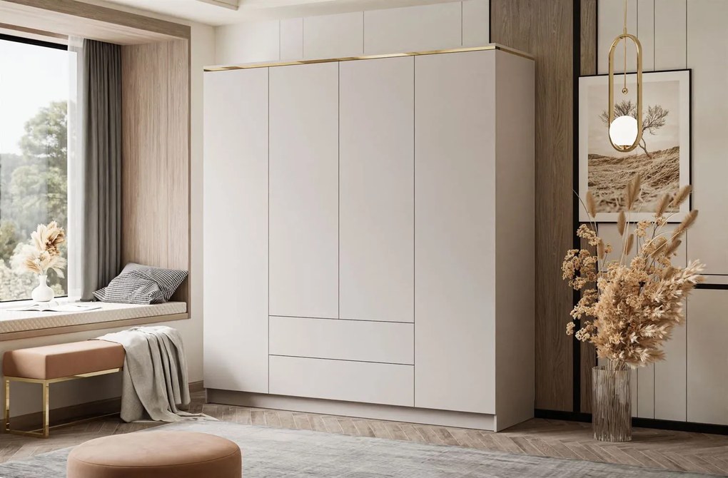 ŠATNÍKOVÁ SKRIŇA NESSIE KAŠMÍR 4D2 PUSH