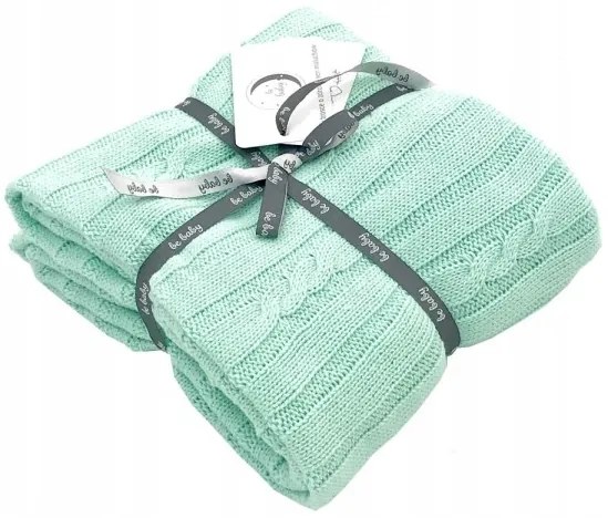 Detská deka do kočíka, tkaná Farba: béžová