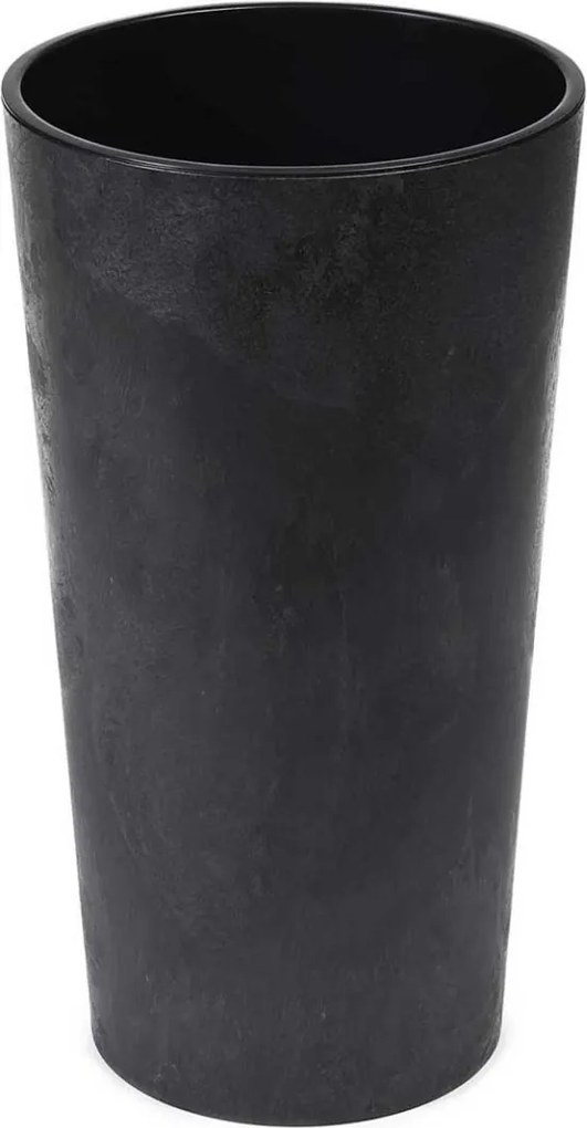 Kvetináč URBANIKA Betón 46,6x25,5 cm čierny