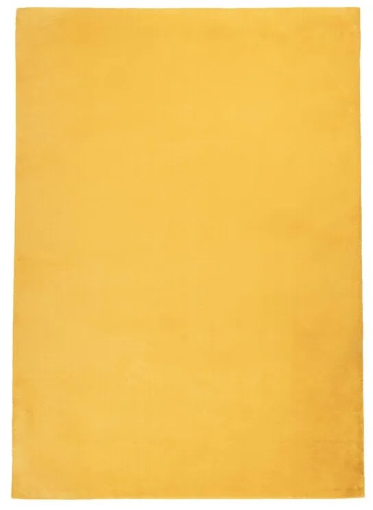 Dekorstudio Kožušinový koberec TOPIA - žltý Rozmer koberca: 80x150cm
