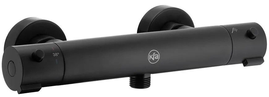 Batéria sprchová termostatická Moza Black