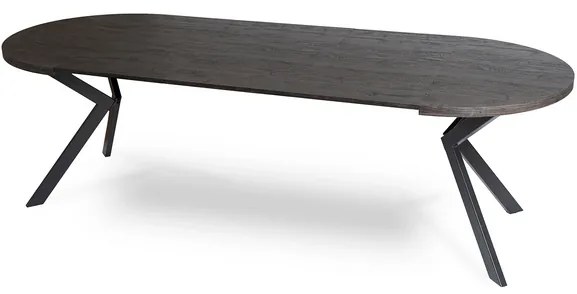 Jedálnský roťahovací stôl PERSEUS dub čierny 100-250cm - vintino.sk