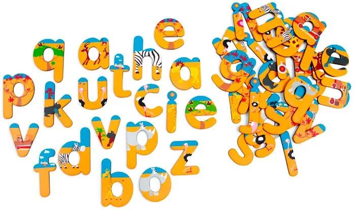Magnetická abeceda Safari, Scratch