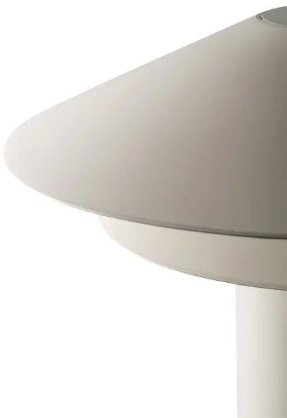 FARO 20069 - Stolná lampa SHAN 1xE27/15W/230V pergamen krémová