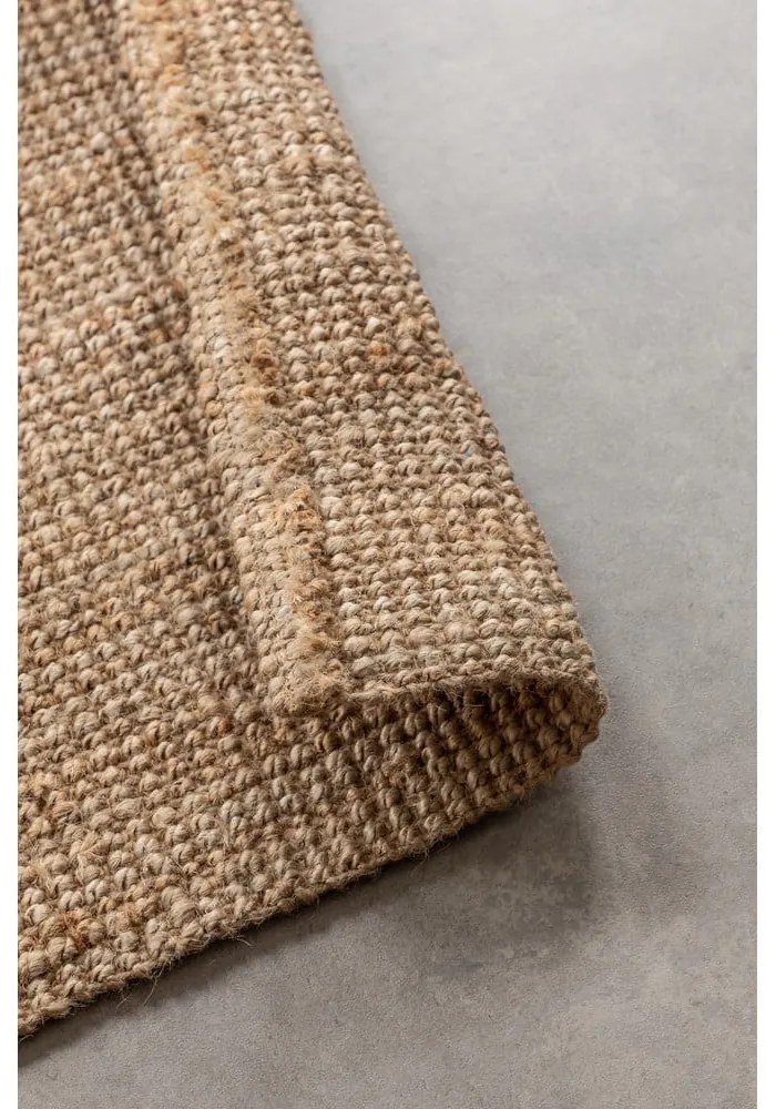 Jutový koberec v prírodnej farbe 80x150 cm Bouclé – Hanse Home