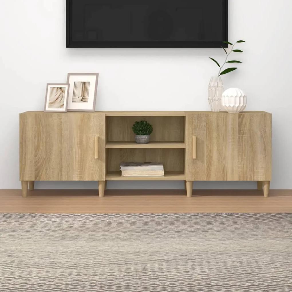 TV skrinka farba dubu sonoma 150x30x50 cm spracované drevo