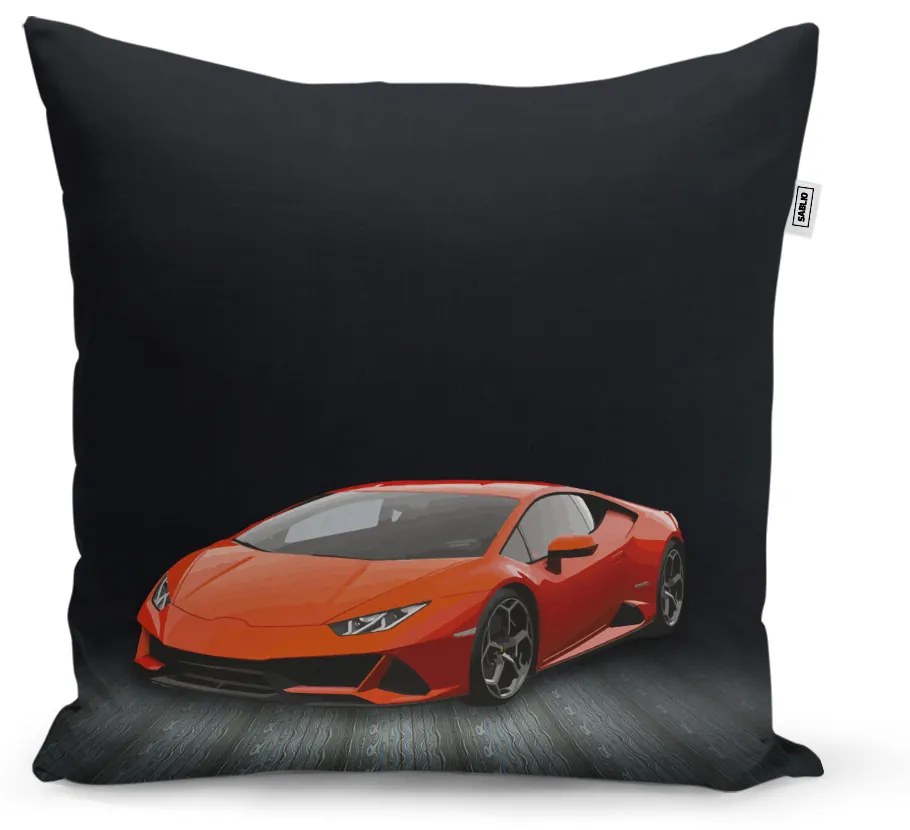 Sablio Vankúš Športové auto 1 - 50x50 cm