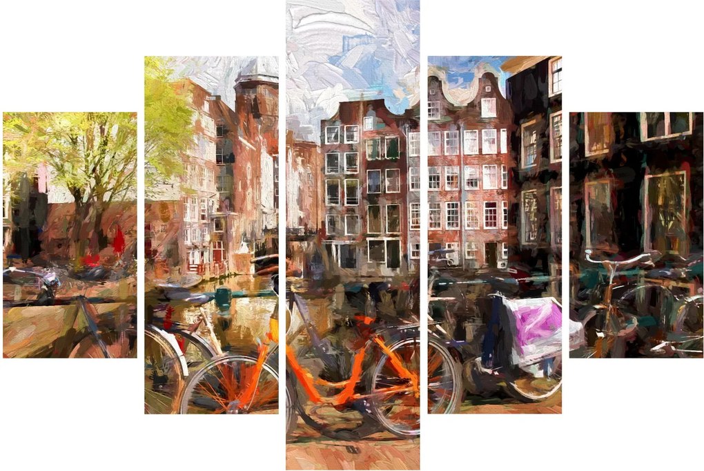 Obraz - Amsterdam (150x105 cm)