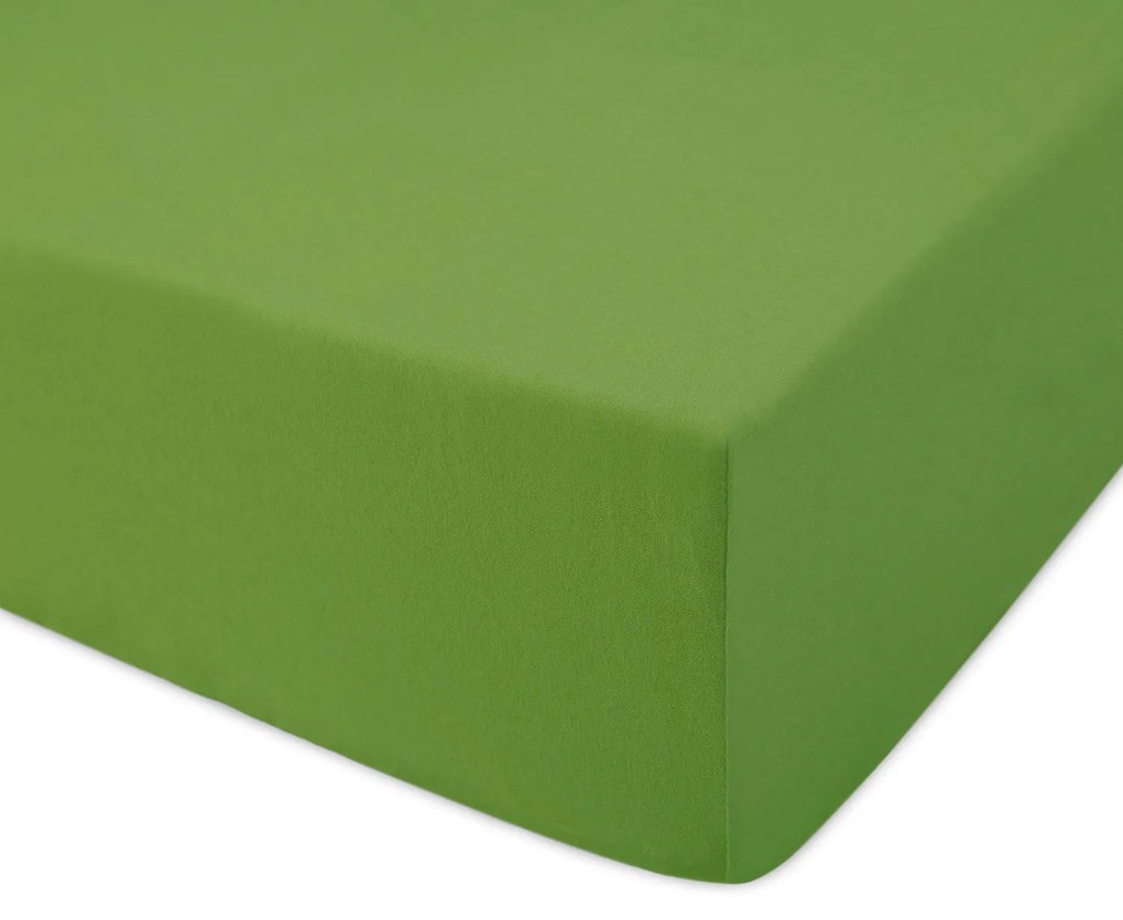 JERSEY PRESTIERADLO 033/130 140X200 CM ZELENÉ
