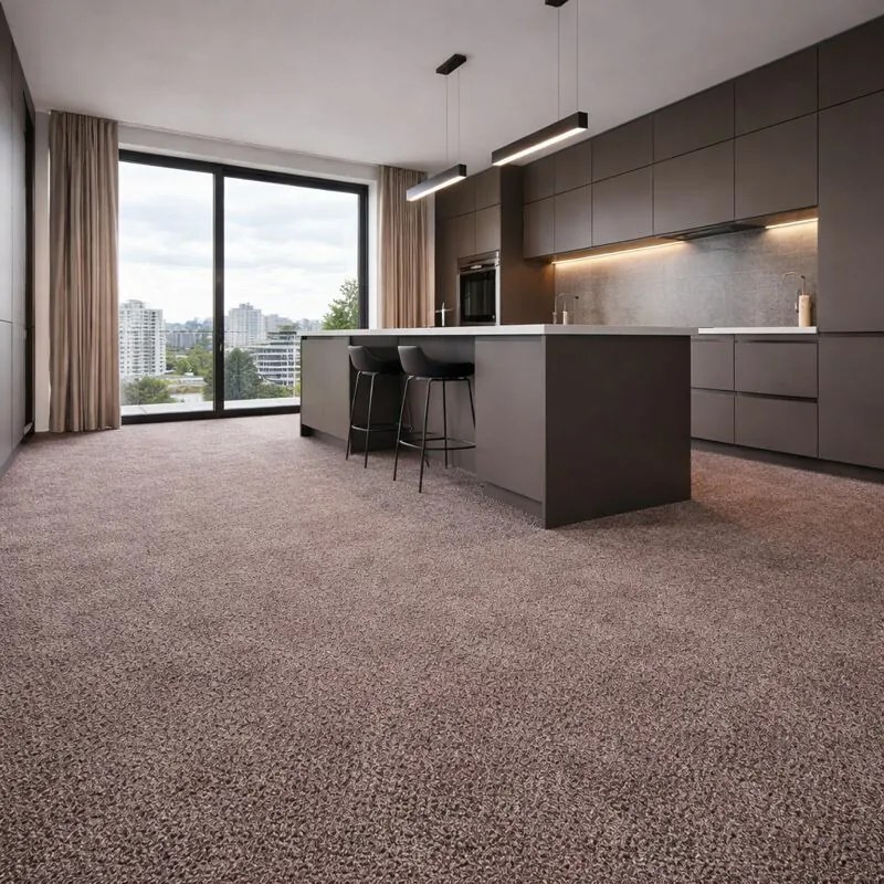 Metrážny koberec Classica 192, záťažový, na mieru, šíře 4m,5m, hnedá, ab (mriežka), chodba / predsieň, Condor Carpets