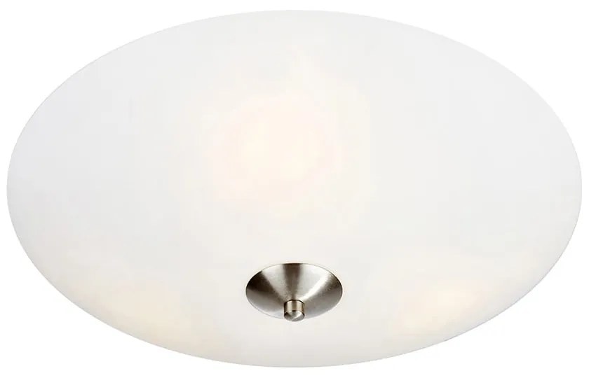 Biele stropné svietidlo so skleneným tienidlom ø 35 cm Polar – Markslöjd