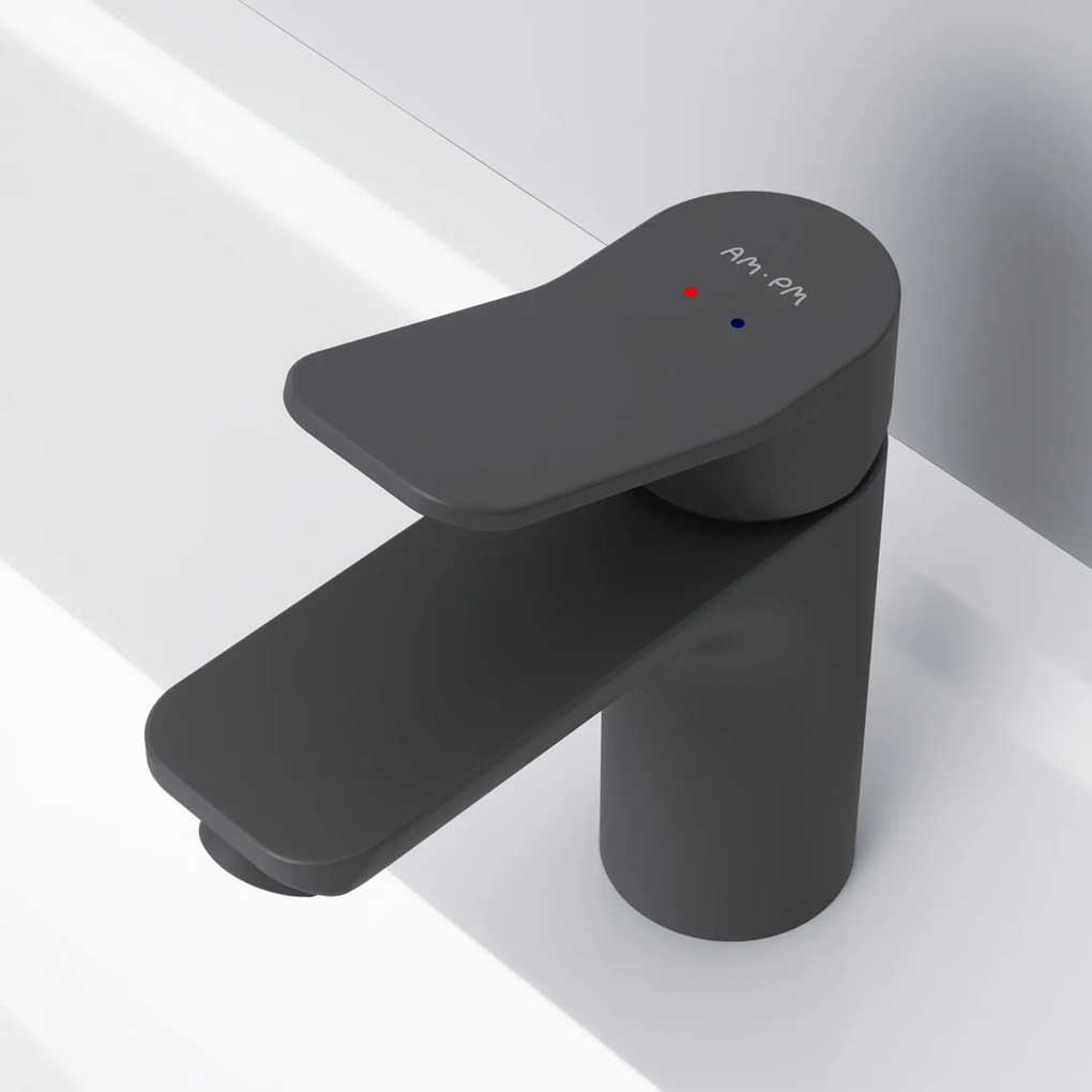 Umývadlová batéria AM.PM X-Joy FXA02122 jednopáková, čierna