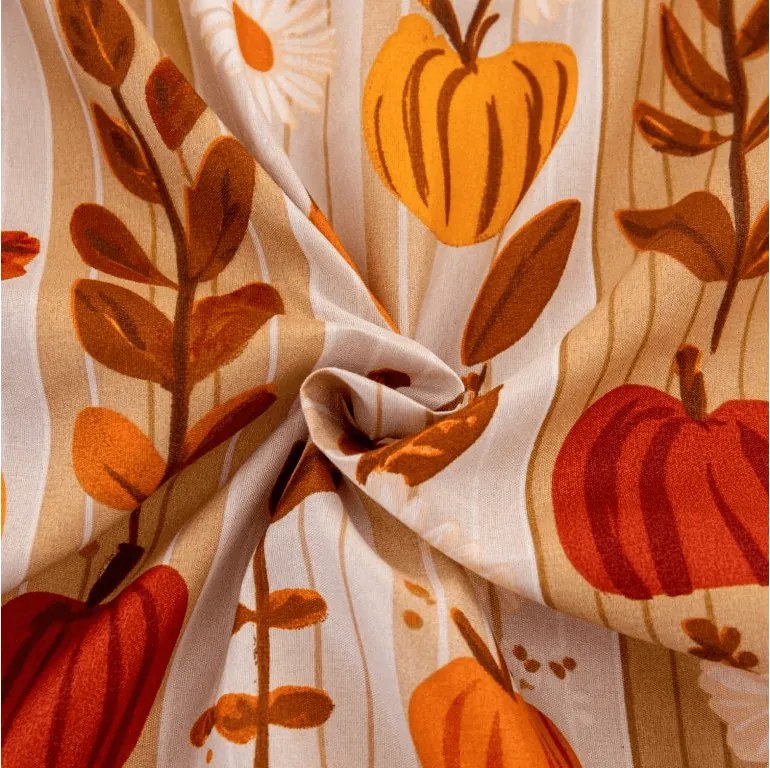 Plachta z mikrovlákna PUMPKIN STRIPES farebná 90x200 cm