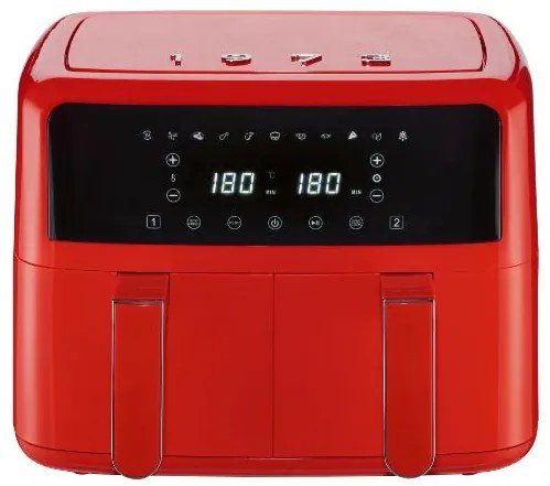 Silvercrest®  Teplovzdušná fritéza Retro 1973 Shlfd 2600 B1, červená (červená 1973)  (100393130)