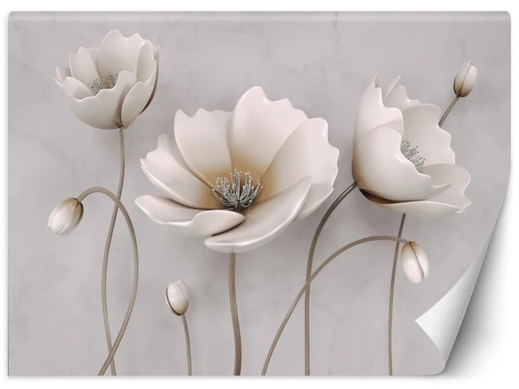 Fototapeta, Abstraktní květiny - 100x70 cm