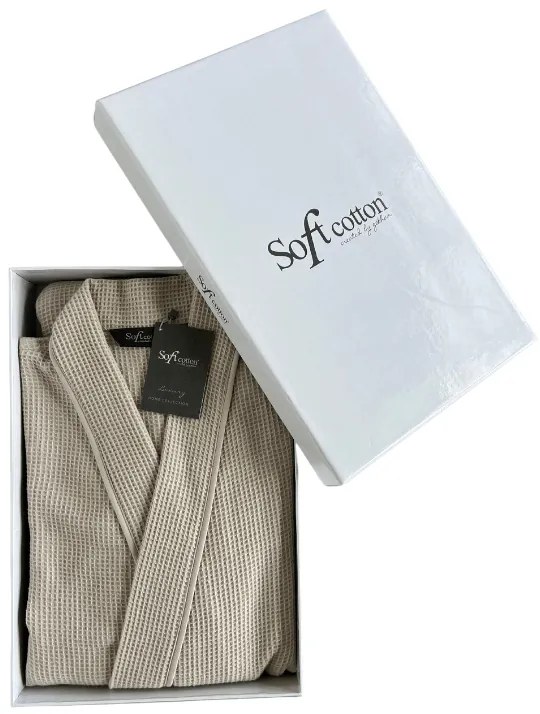 Soft Cotton Vaflový unisex župan PIQUE