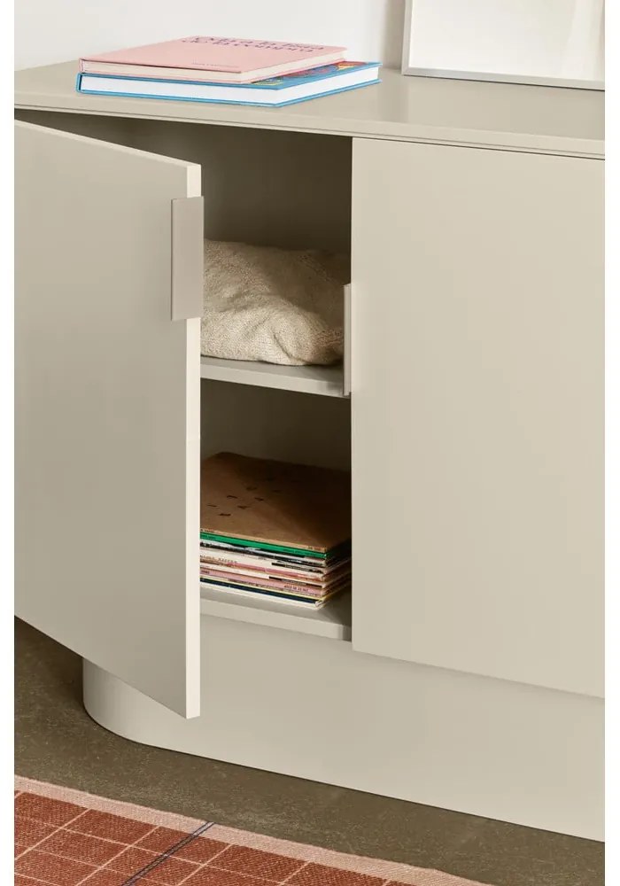 Béžová skrinka 110x80 cm Totem – Teulat