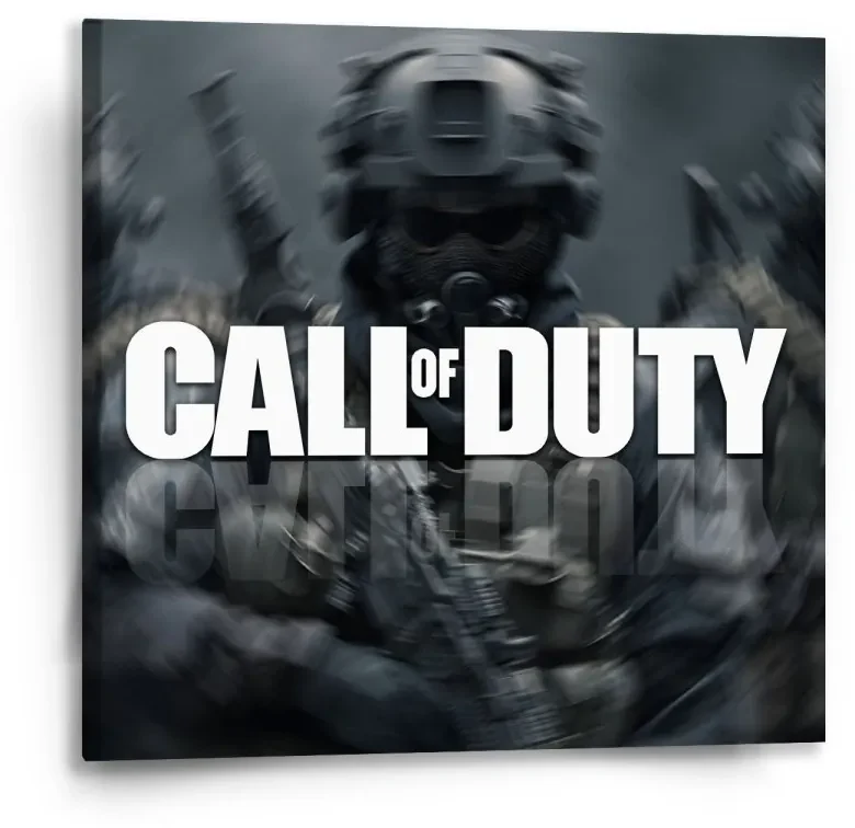Sablio Obraz Call of Duty Vojak - 50x50 cm