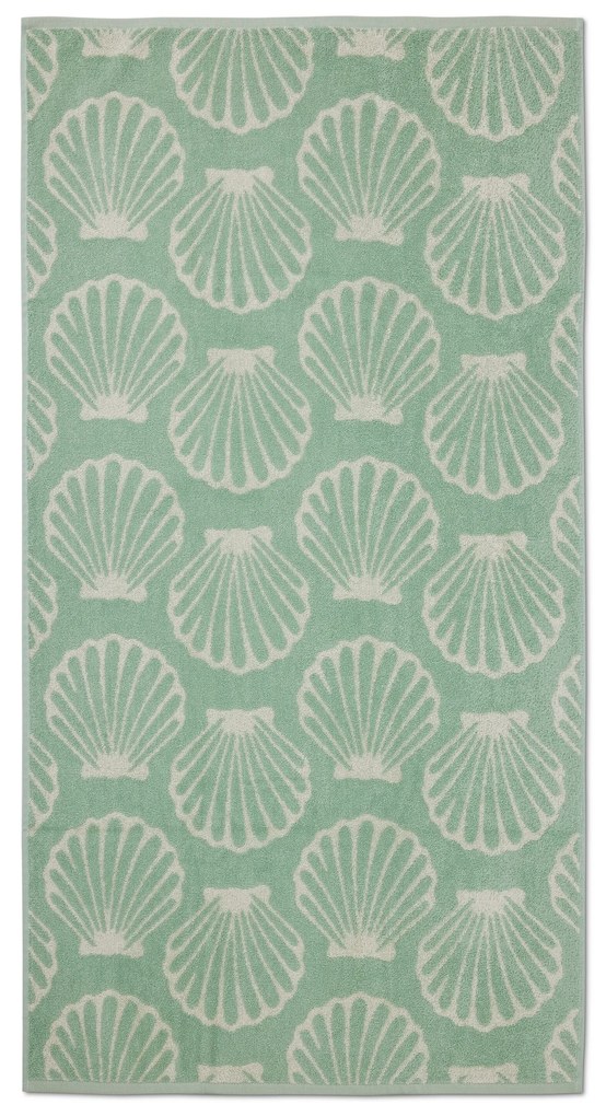 Osuška »Muschel«, zelená